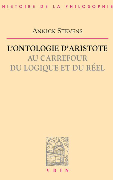 Picture of L'ontologie d'Aristote au carrefour du logique et du réel