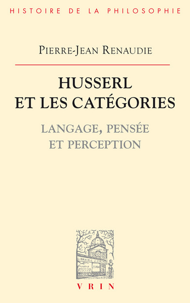 Image de Husserl et les catégories