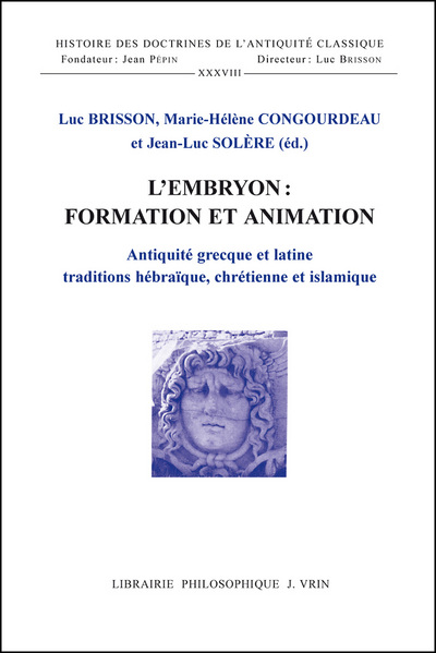 Picture of L'embryon. Formation et animation