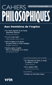 Picture of Aux frontières de l'espèce