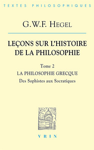 Image de Leçons sur l'histoire de la philosophie II