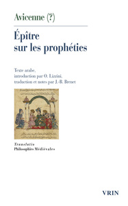 Image de Avicenne (?) Epître sur les prophéties. Texte arabe, introduction par Olga Lucia Lizzini