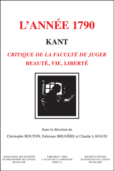 Picture of Kant, l'année 1790