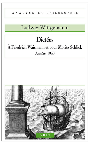 Image de Dictées à Friedrich Waismann et pour Moritz Schlick