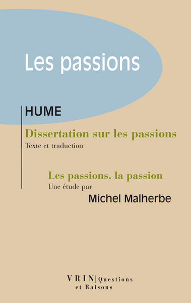 Picture of Dissertation sur les passions