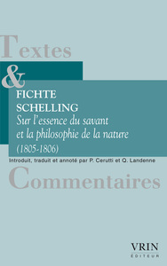 Picture of Sur l'essence du savant et la philosophie de la nature (1805-1806)