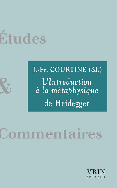 Image de L'Introduction à la métaphysique de Heidegger
