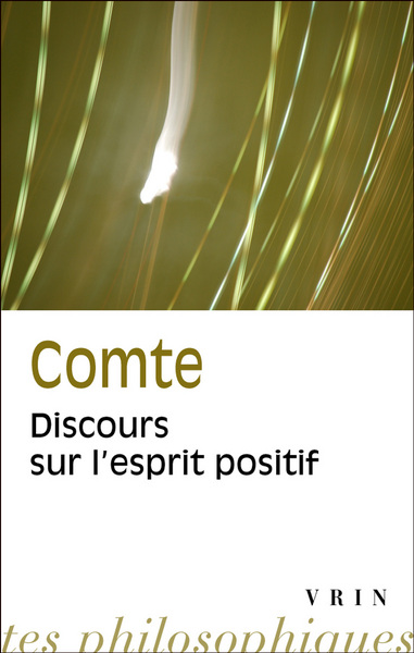 Picture of Discours sur l'esprit positif