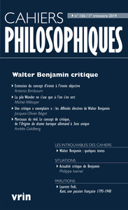 Picture of Walter Benjamin critique