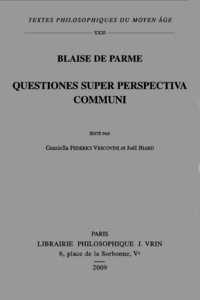 Image de Questiones super perspectiva communi
