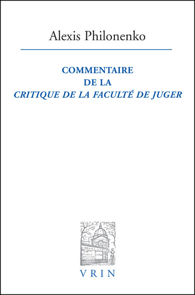 Image de Commentaire de la Critique de la faculté de juger