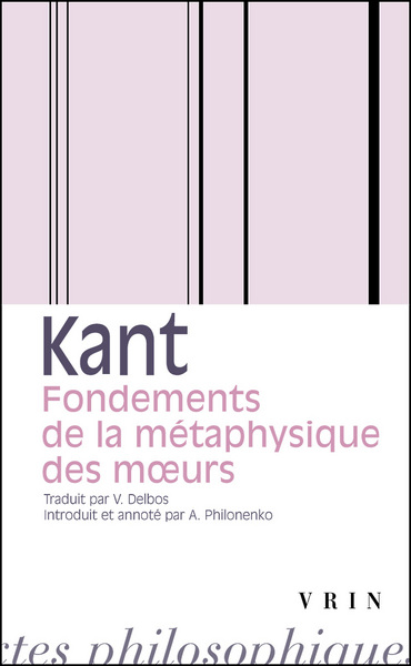 Picture of Fondements de la métaphysique des mœurs