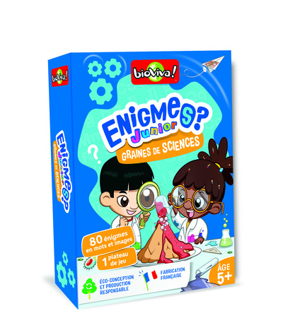 Picture of ENIGMES JUNIOR - GRAINES DE SCIENCES.