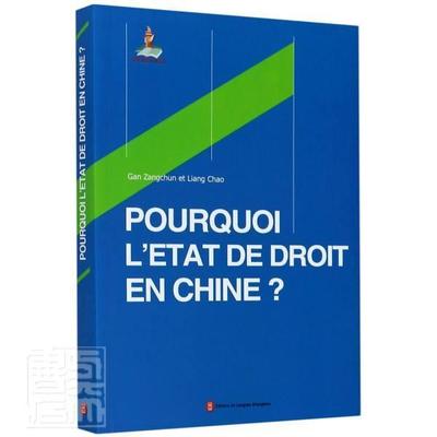 Picture of POURQUOI L'ETAT DE DROIT EN CHINE?