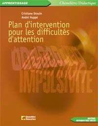Picture of PLAN D'INTERVENTION POUR LES DIFFICULTES D'ATTENTION