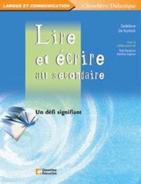 Picture of LIRE ET ECRIRE AU SECONDAIRE