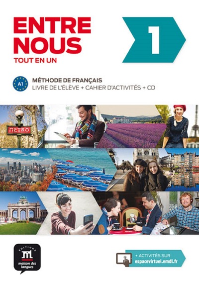 Image de Entre nous 1 - livre de l'élève + cahier d'activités