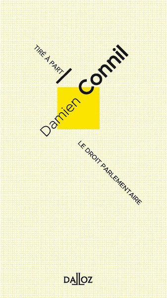 Picture of Le Parlement, angle mort du droit constitutionnel ? - Marcel Prelot présenté par Damien Connil
