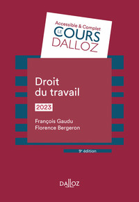 Picture of Droit du travail 2023 9ed
