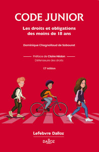 Picture of Code junior - Les droits et obligations des moins de 18 ans 12ed