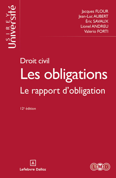 Image de Droit civil. Les obligations. 12e éd. - Le rapport d'obligation