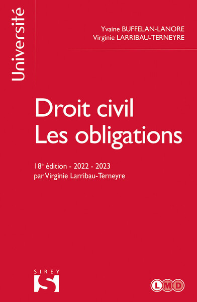 Image de Droit civil - Les obligations 18ed