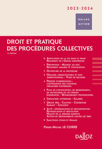 Picture of Droit et pratique des procédures collectives 2023/2024. 12e éd.
