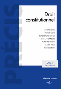 Picture of Droit constitutionnel 2024 26ed
