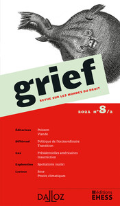 Image de Grief, Revue sur les mondes du droit 2021 - N° 8 Partie 2