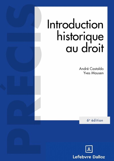 Picture of Introduction historique au droit. 6e éd.