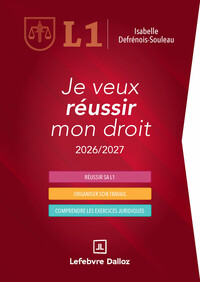 Picture of Je veux réussir mon droit 2026/2027 15ed