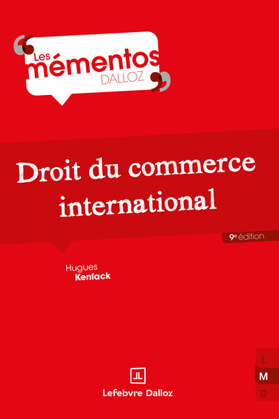 Picture of Droit du commerce international. 9e éd.