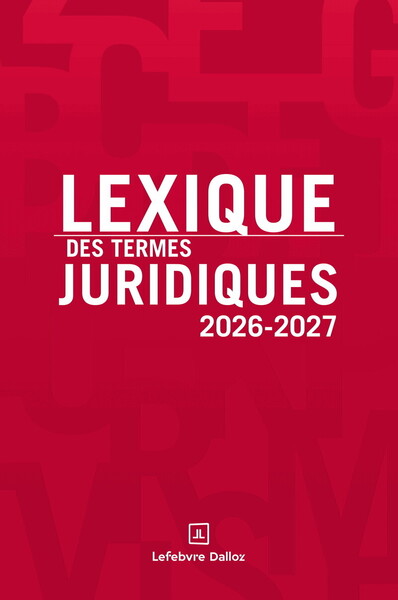 Image de Lexique des termes juridiques 2026-2027. 34e éd.