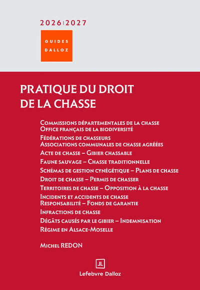 Picture of Pratique du droit de la chasse