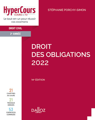 Image de Droit des obligations 2022. 14e éd.