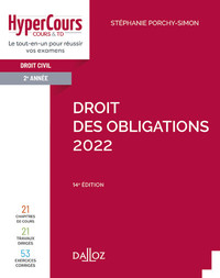 Image de Droit des obligations 2022. 14e éd.