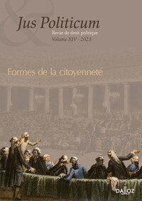 Picture of Jus Politicum - Volume 14 Formes de la citoyenneté