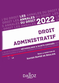 Picture of Annales Droit administratif 2022