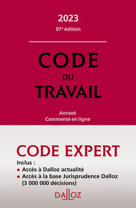Picture of Code Dalloz expert travail 2023 87ed