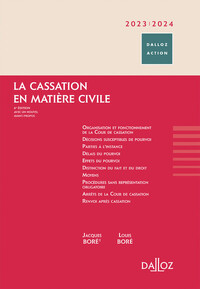 Picture of La cassation en matière civile 2023/2024 6ed