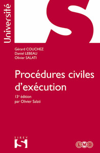 Image de Procédures civiles d'exécution. 13e éd.