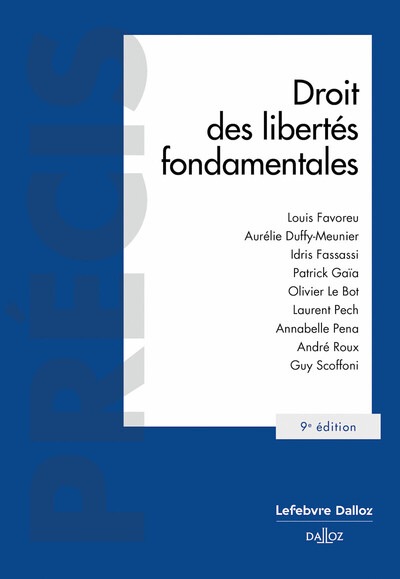 Image de Droit des libertés fondamentales. 9e éd.
