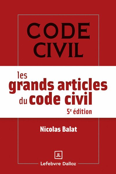 Picture of Les grands articles du code civil. 5e éd.