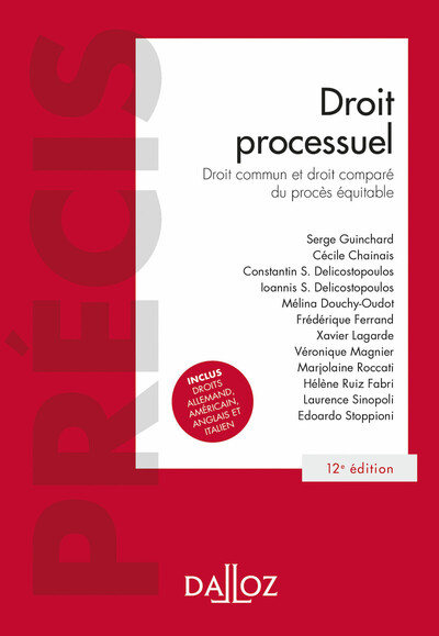 Image de Droit processuel 12ed - Droit commun et droit comparé du procès équitable