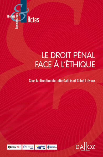 Image de Le droit pénal face à l'éthique