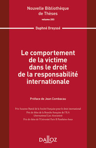 Picture of Le comportement de la victime dans le droit de la responsabilité internationale - Volume 203