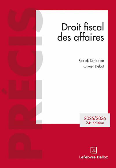 Picture of Droit fiscal des affaires 2025/2026. 24e éd.