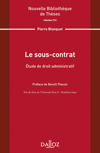 Picture of Le sous-contrat - Volume 214