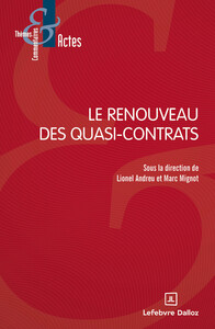 Image de Le renouveau des quasi-contrats