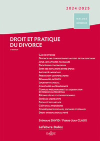 Picture of Droit et pratique du divorce 2024/2025. 6e éd.